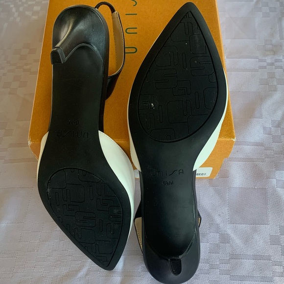 BRAND NEW Unisa Unyumaz Size 6.5 Multi Black & White Heel - Picture 7 of 10